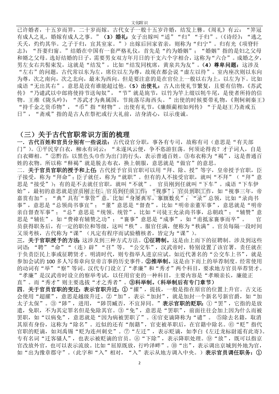 中国古代文化常识、成语复习资料.doc_第2页