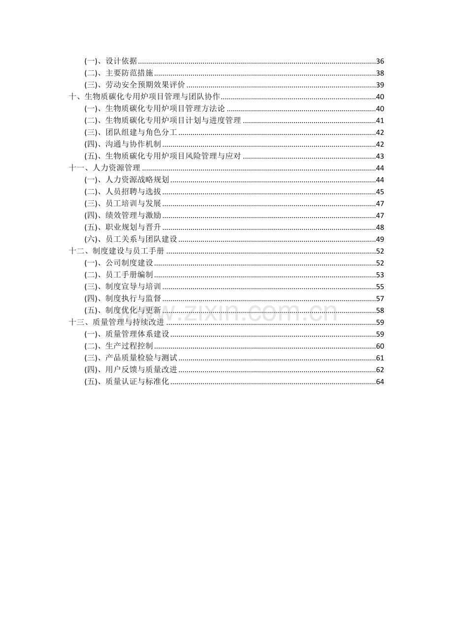 生物质碳化专用炉项目可行性分析报告.docx_第3页