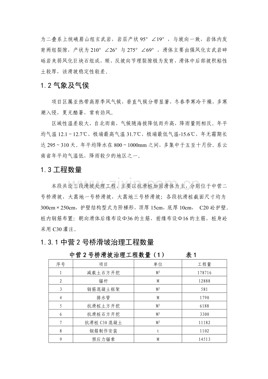 桥梁滑坡地段抗滑桩施工组织设计.doc_第2页