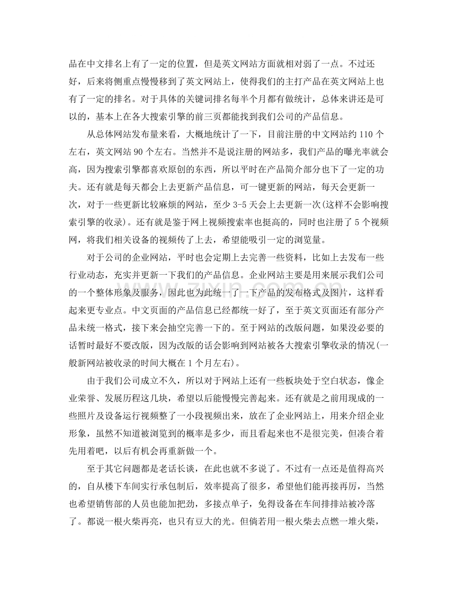 网络销售的工作总结.docx_第3页