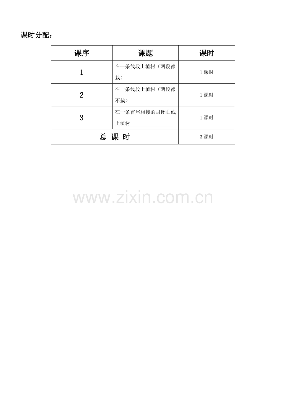 数学五年级教学设计《植树问题》.doc_第2页