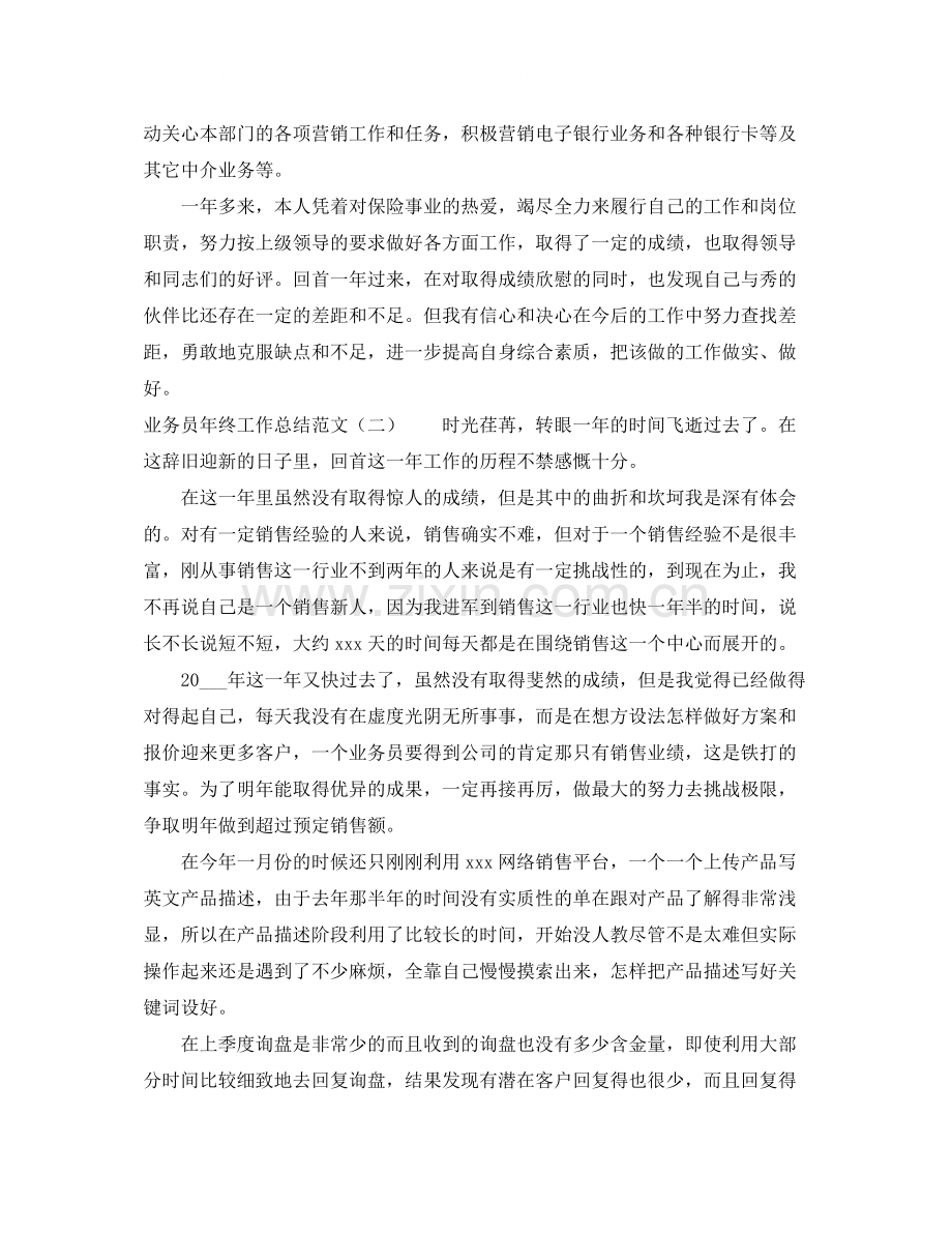 业务员年终工作总结范文2.docx_第2页