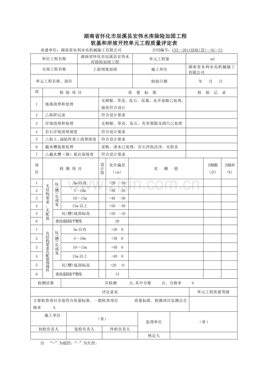 上游单元工程施工质量报验单.doc_第2页