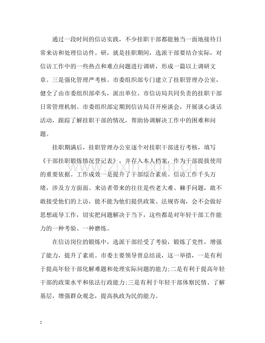 信访局年终工作总结.docx_第2页