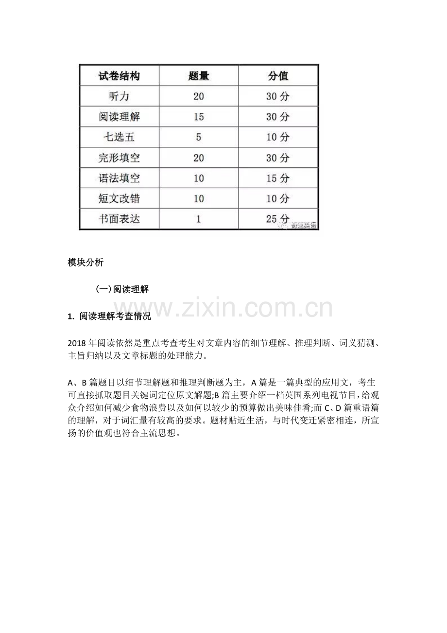 2018全国高考英语试题分析.doc_第2页