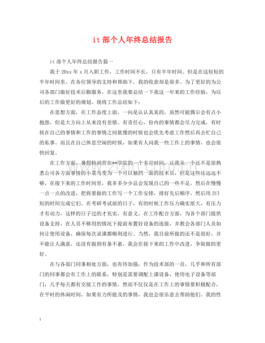 it部个人年终总结报告.docx_第1页