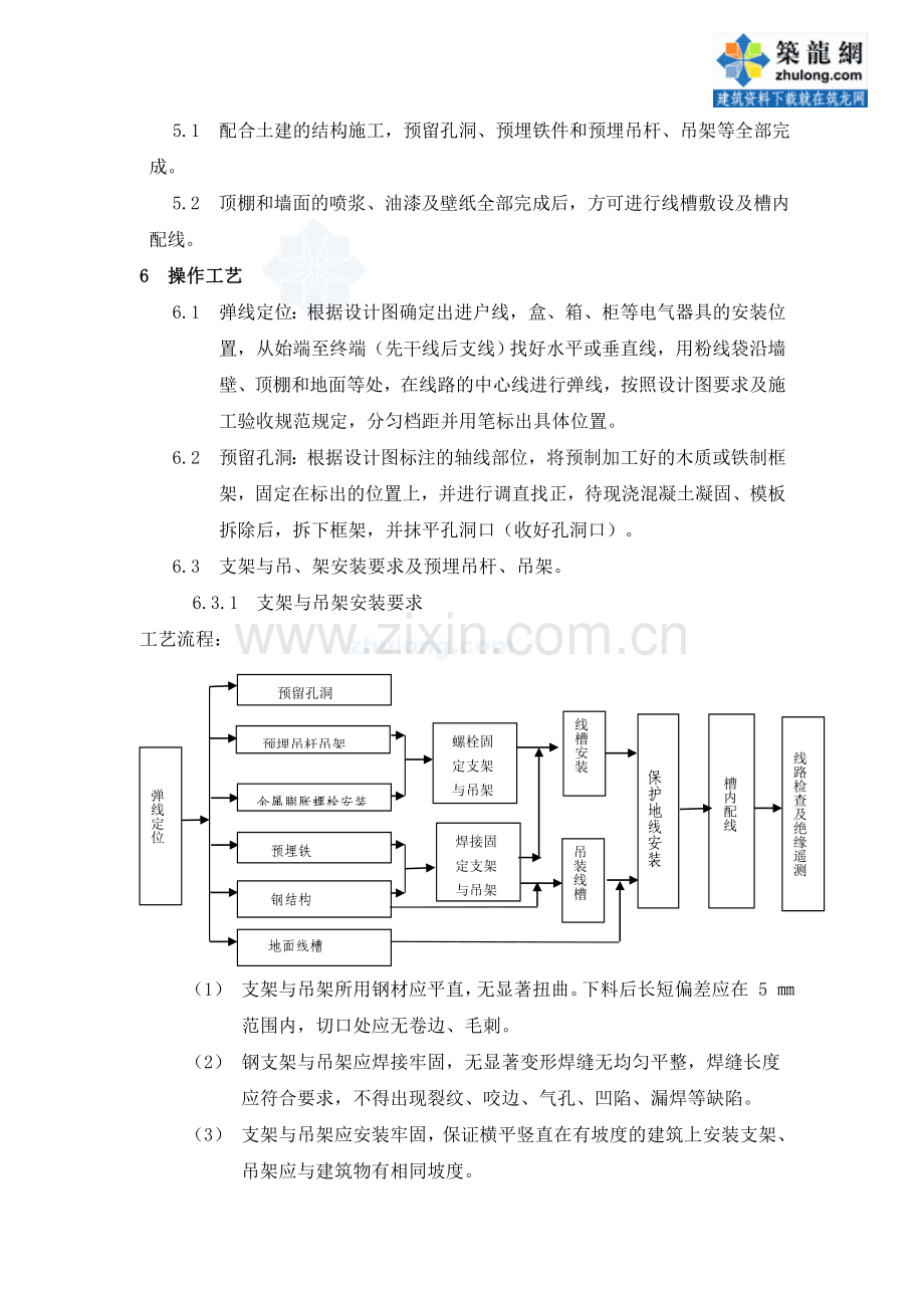 金属线槽配线安装工艺_secret.doc_第2页