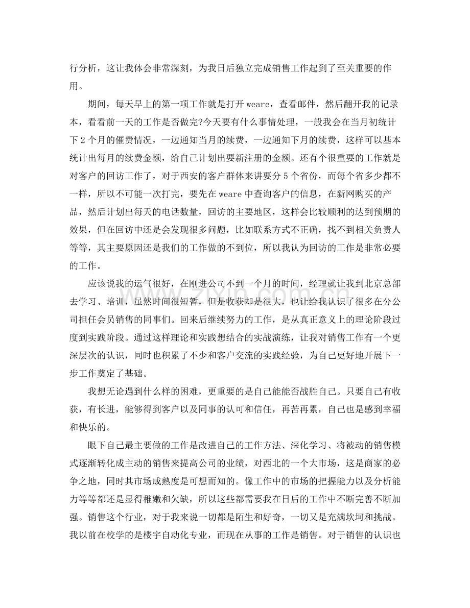 推销员个人试用期工作总结.docx_第3页