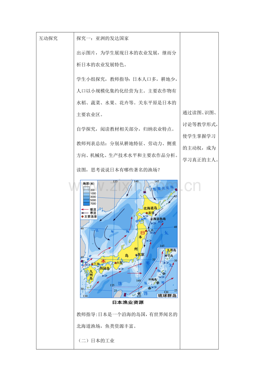 八年级地理下册 7.1 日本教案2 中图版-中图版初中八年级下册地理教案.doc_第2页