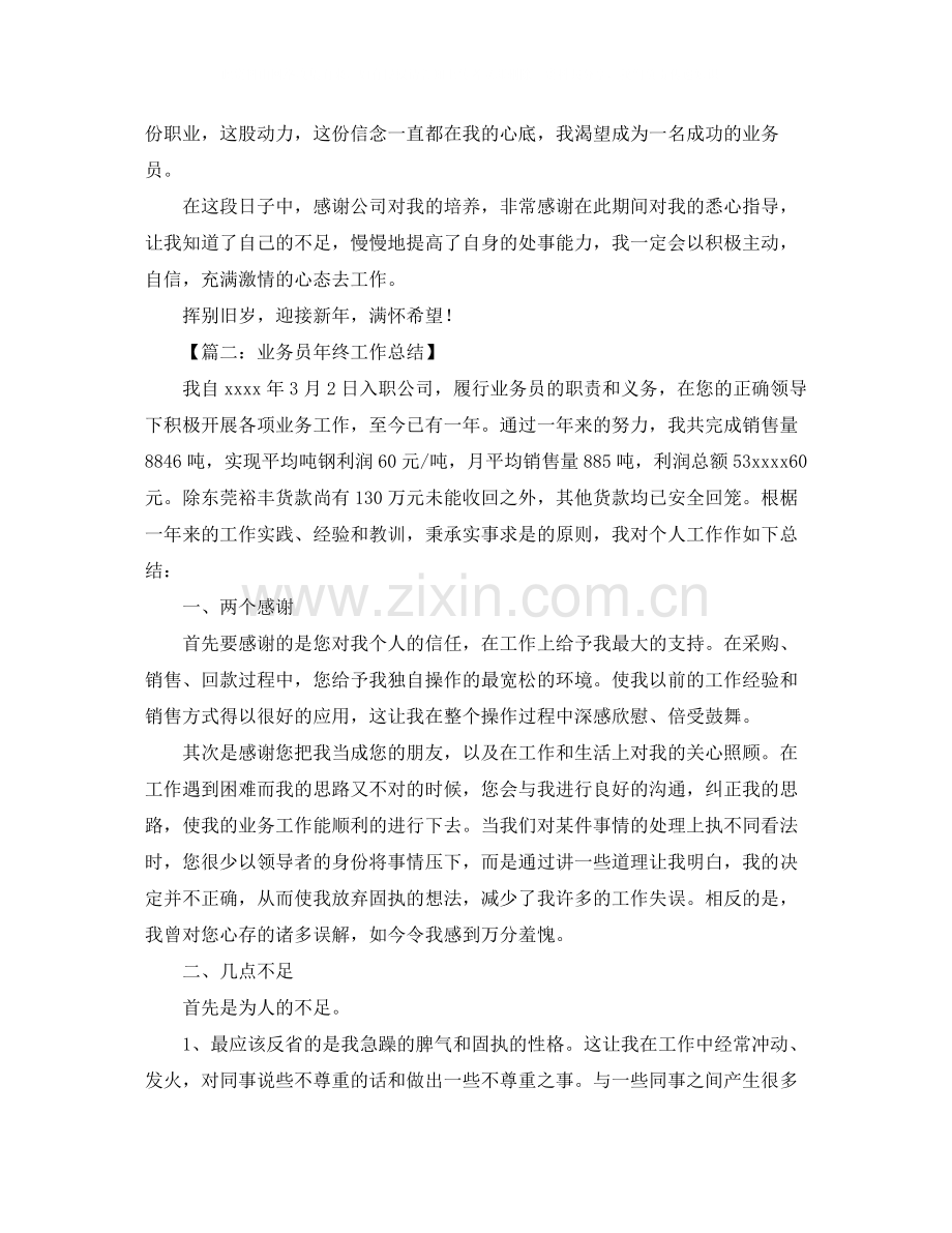 业务员年工作总结2.docx_第2页