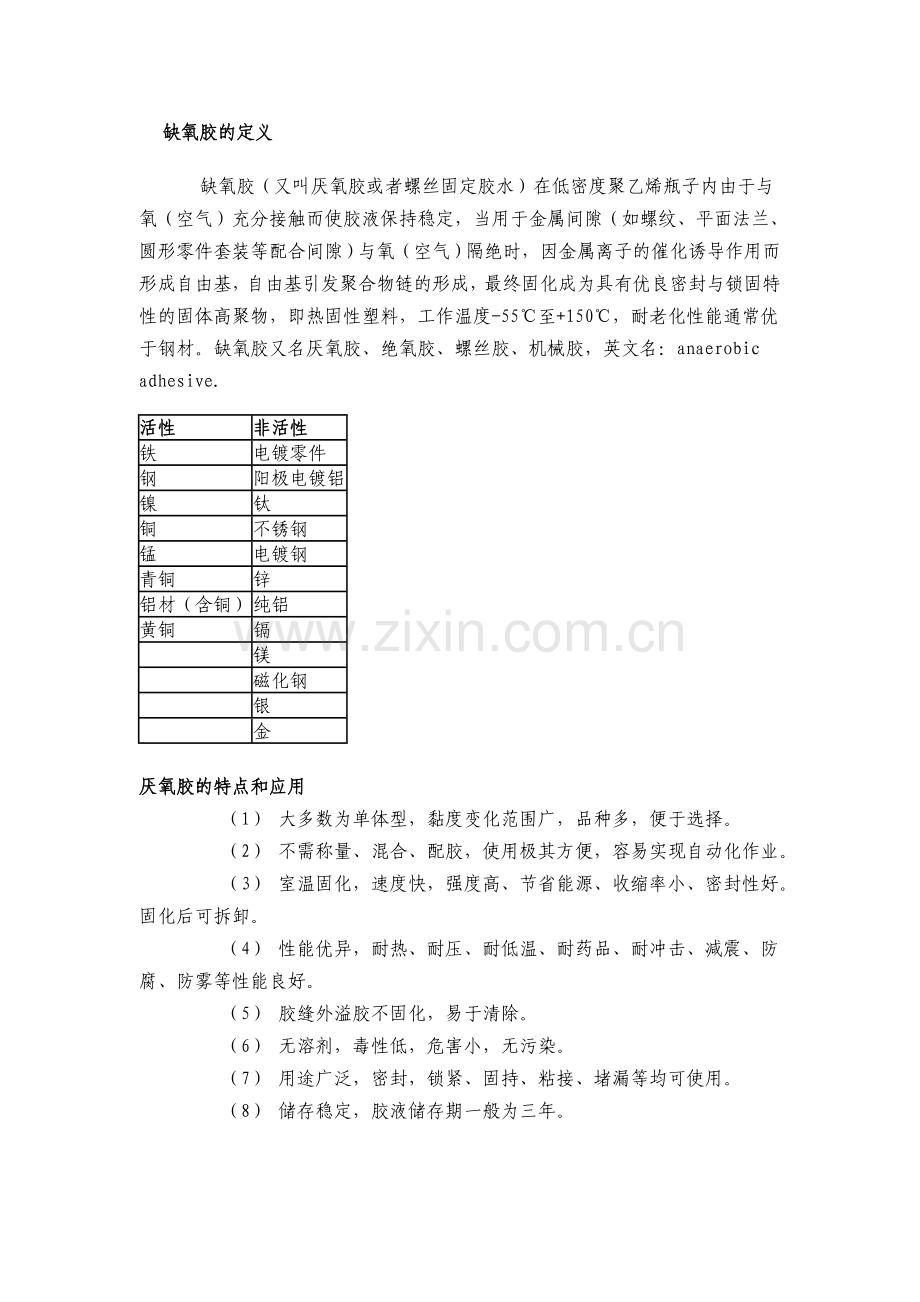 常用胶水基本知识.doc_第1页