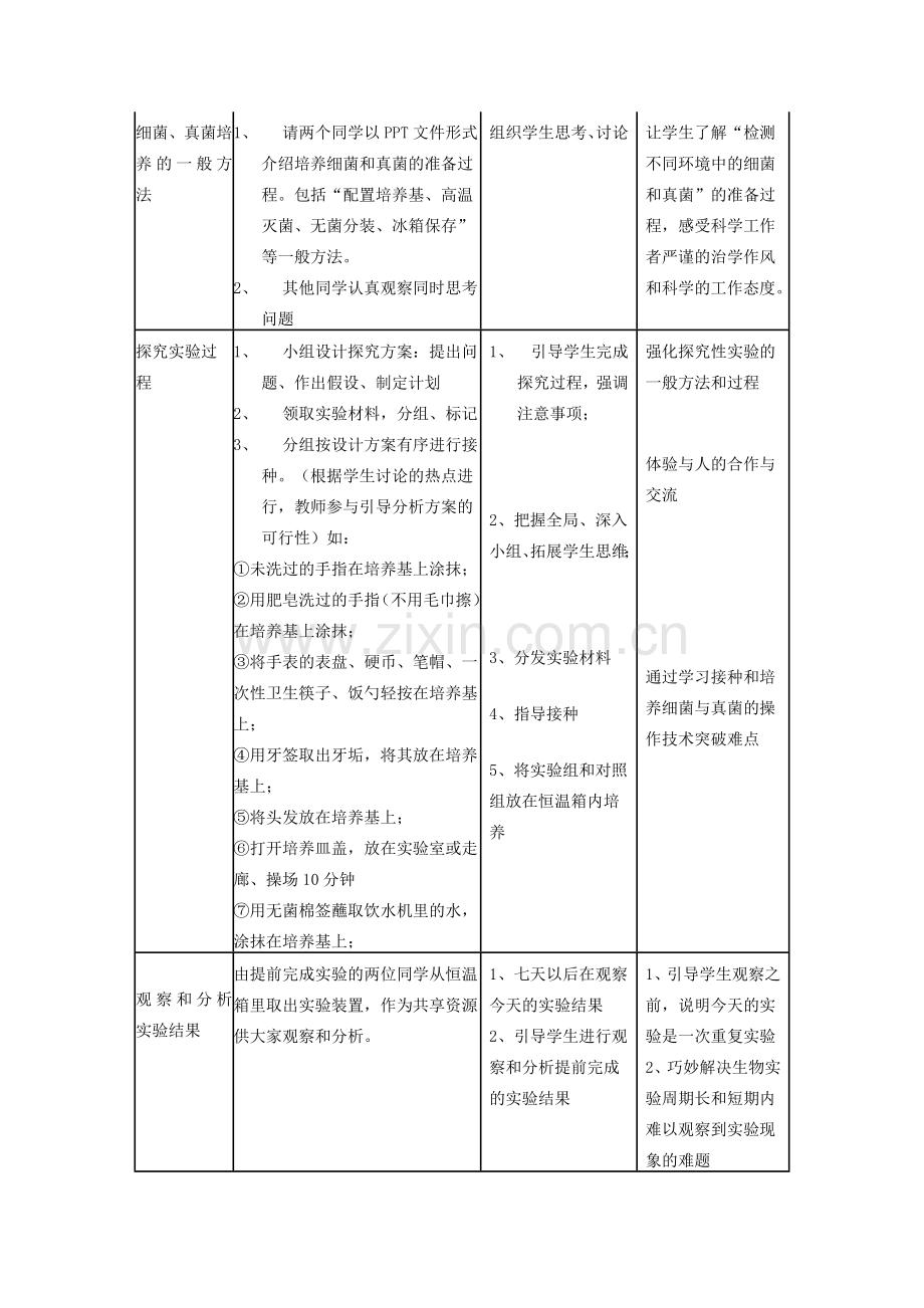 八年级生物上册 探究细菌和真菌的分布教学设计 新人教版 .doc_第2页