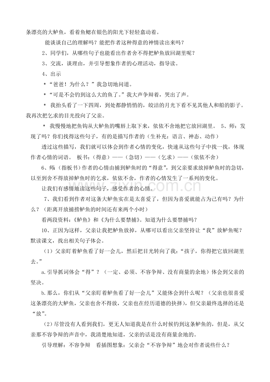 《钓鱼的启示》公开课教案.doc_第2页