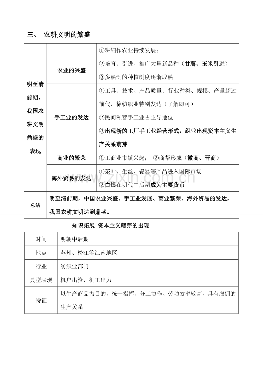 人教版八年级下册历史与社会期末复习提纲(用).doc_第3页