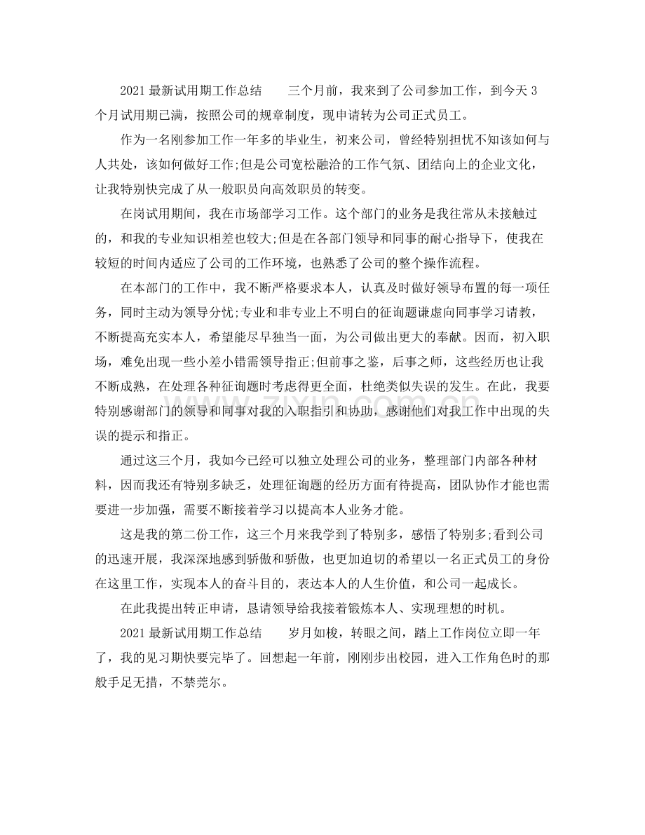 试用期工作参考总结.docx_第2页