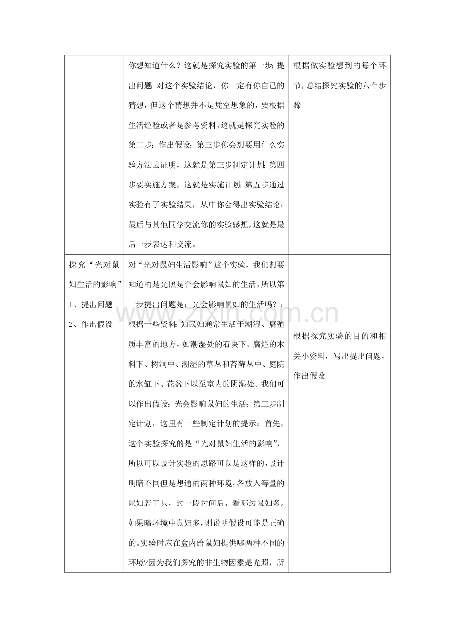 七年级生物上册 第一单元 第二章 第一节 生物与环境的关系教案 （新版）新人教版-（新版）新人教版初中七年级上册生物教案.doc_第2页