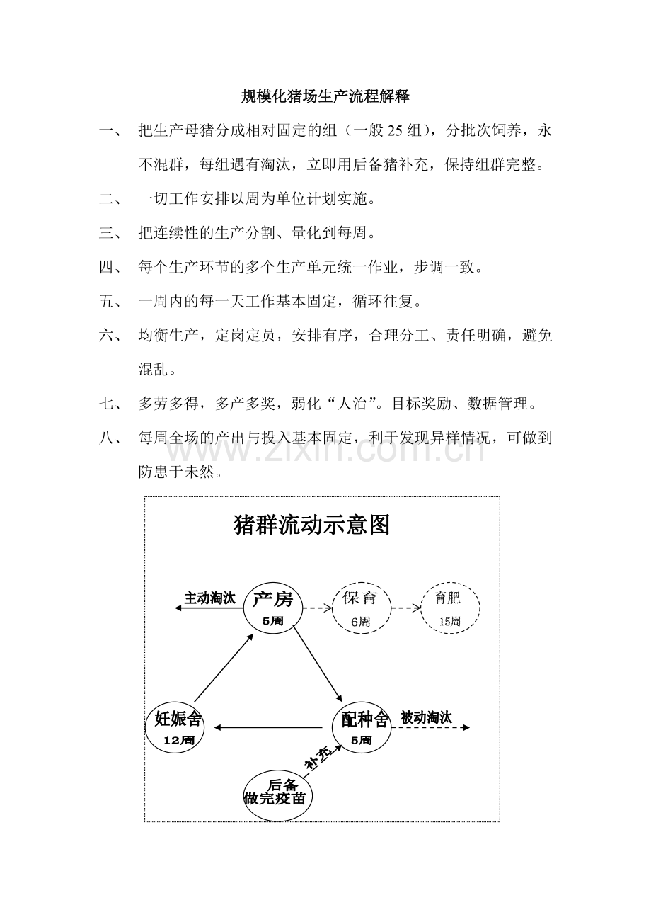 规模化猪场生产流程解释.doc_第1页