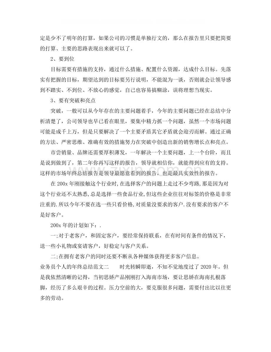 业务员个人的年终总结.docx_第3页