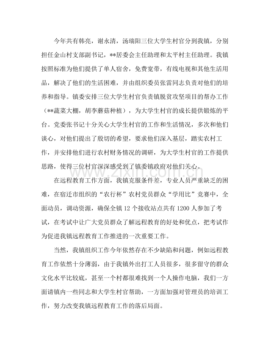 乡镇年组织工作总结.docx_第3页