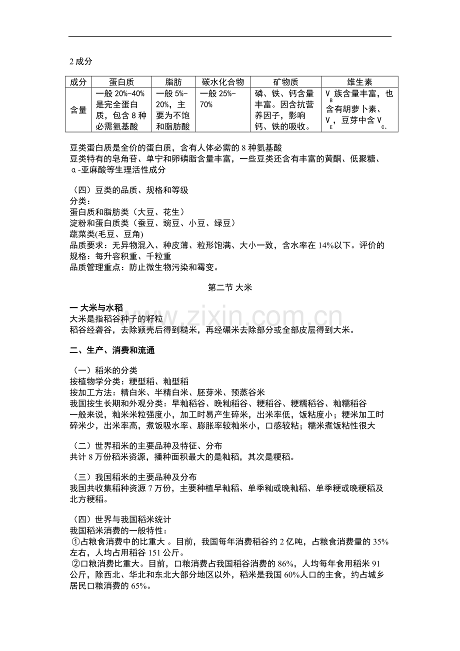 第二章 粮谷原料.doc_第3页