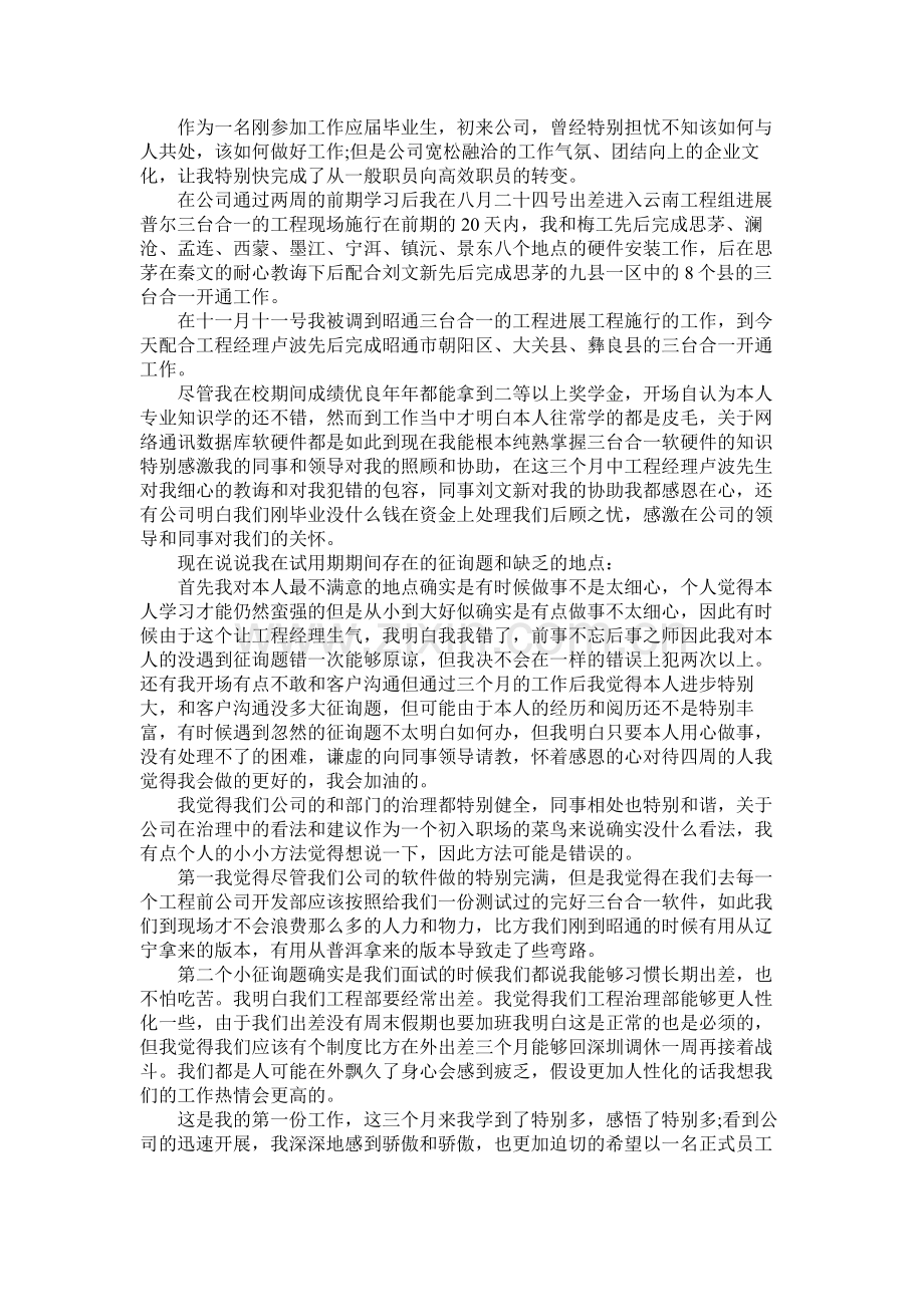 入职员工试用期工作总结.docx_第2页