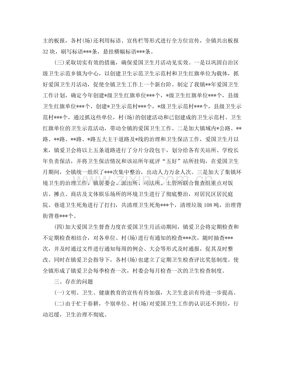 乡镇爱国卫生工作总结.docx_第2页