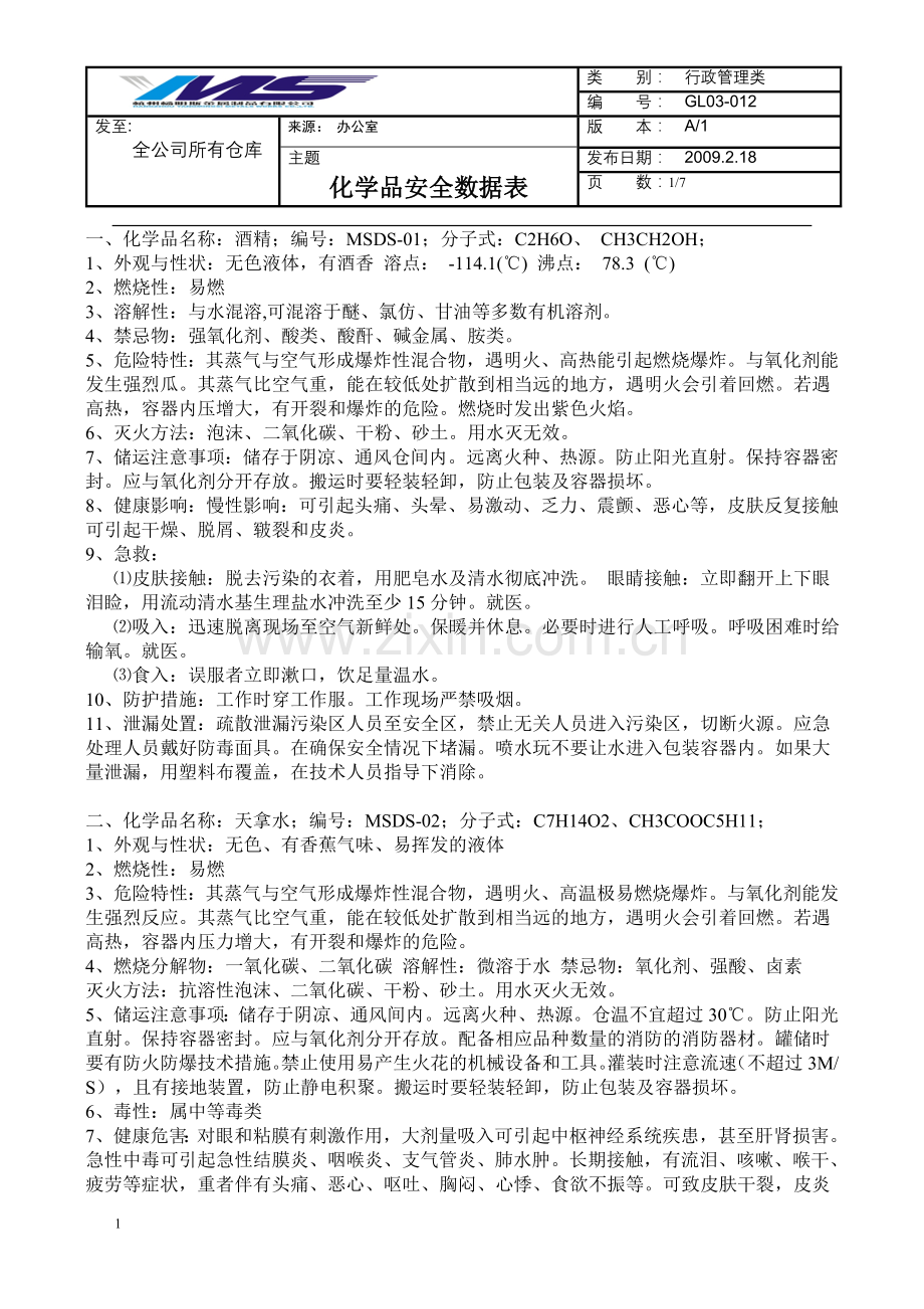 化学品安全数据表29235.doc_第1页