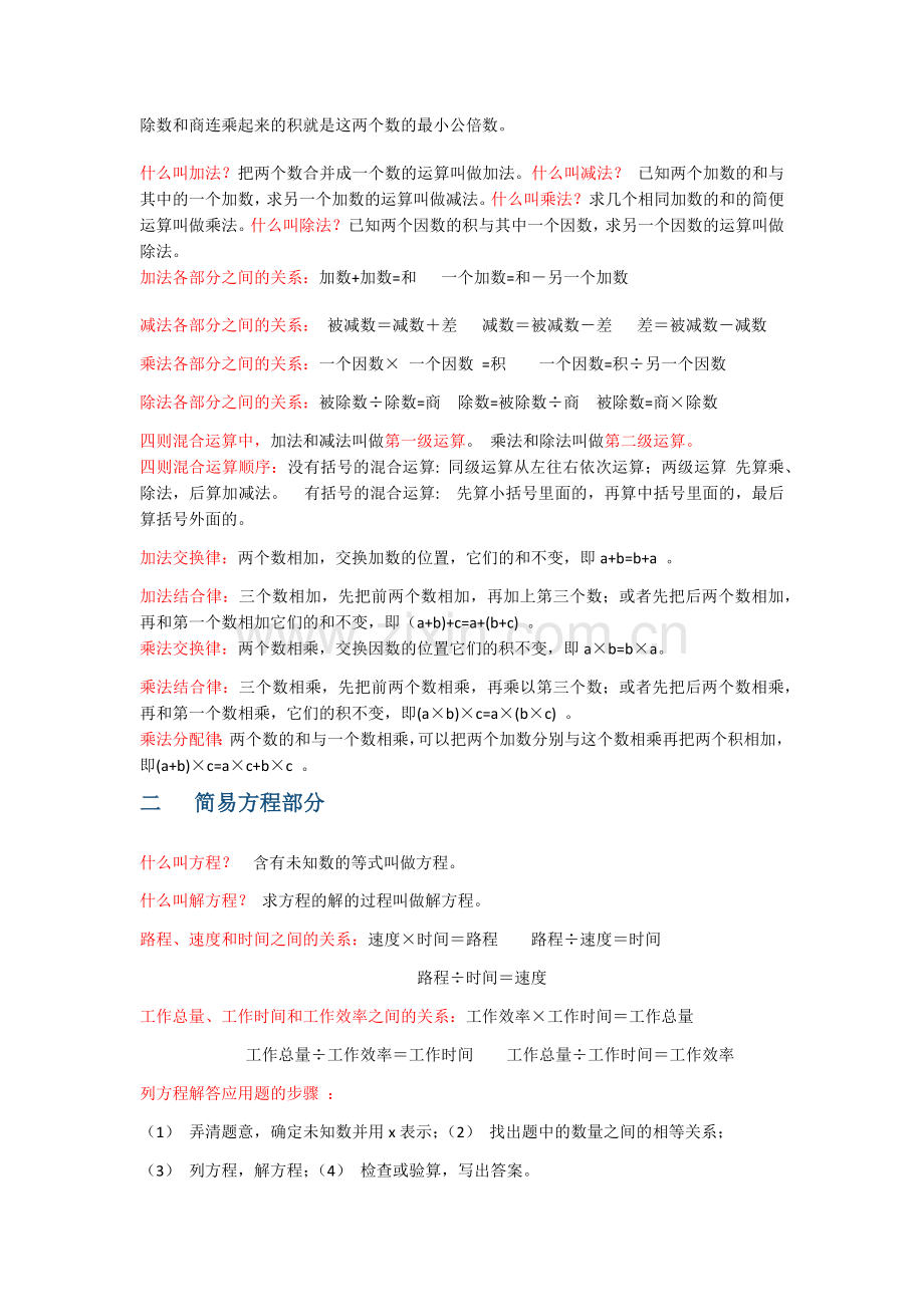 苏教版六年级数学总复习提纲.docx_第2页