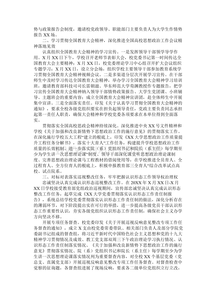 2021年高校党委宣传部工作总结.docx_第2页