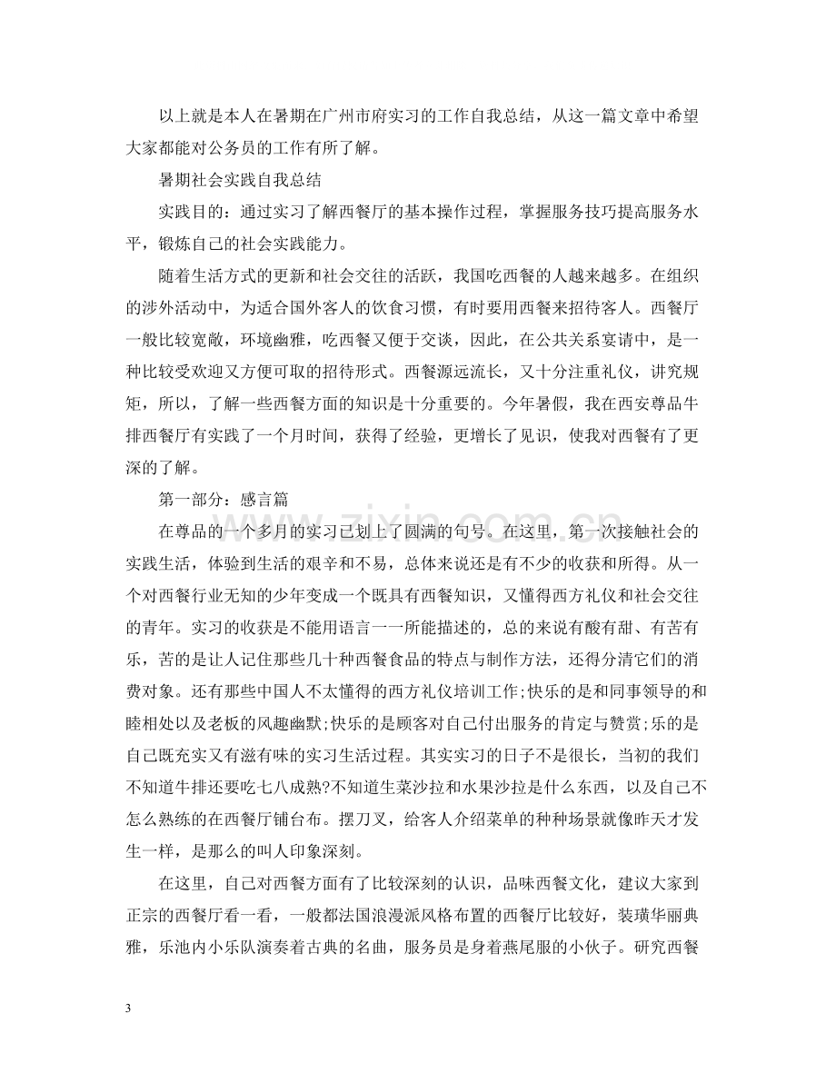 暑期社会实践自我总结3.docx_第3页