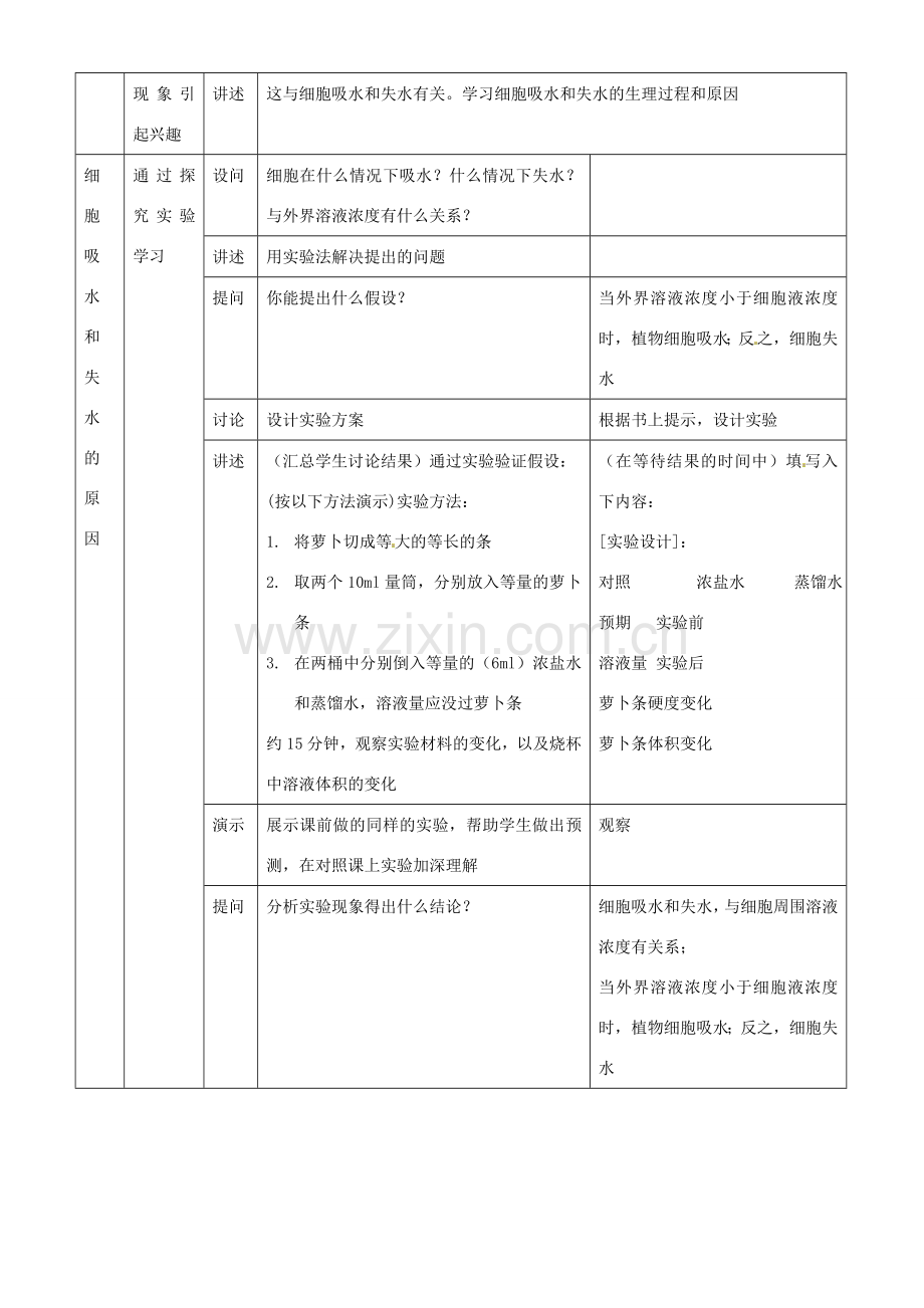 第四章 第一节 植物的营养 教案3.doc_第2页