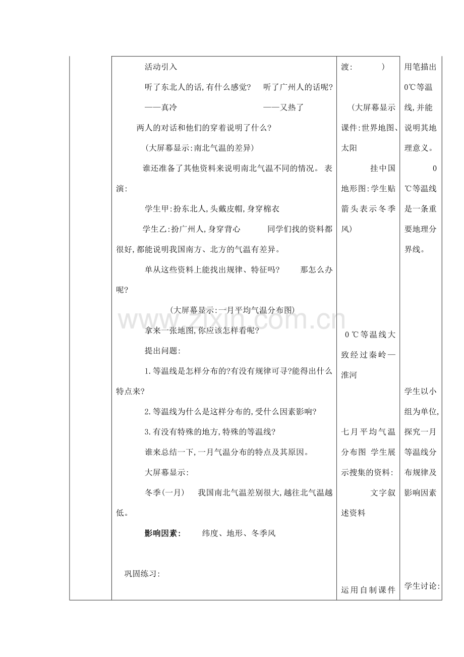 山东省临淄外国语实验学校八年级地理上册 气候教案（1） 新人教版.doc_第2页