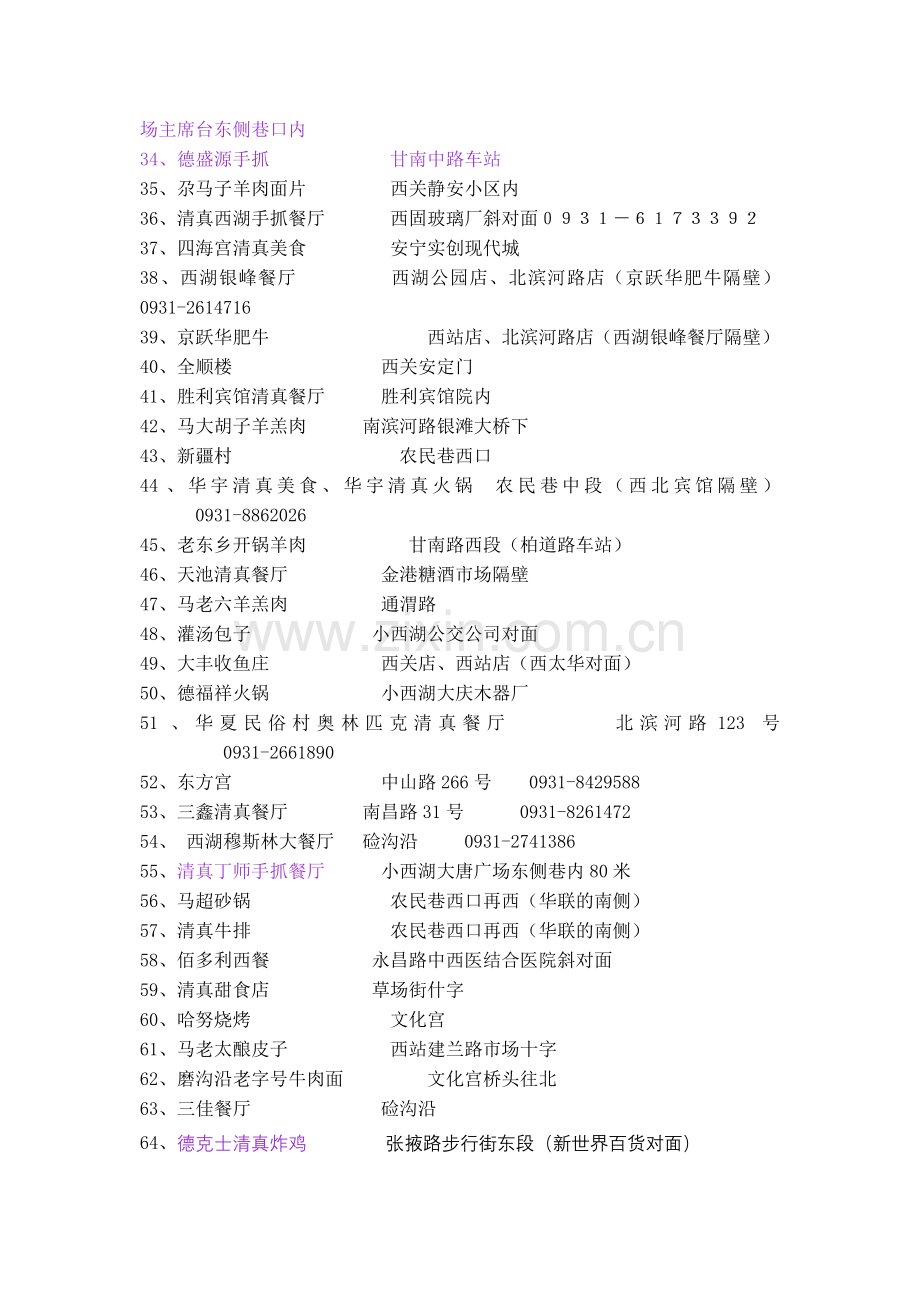 兰州清真美食地图.doc_第2页