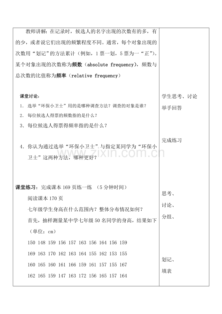 七年级数学频数分布表与频数分布直方图 1苏科版.doc_第2页