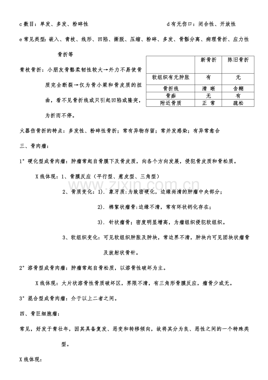 2024年医学影像学考试重点总结.doc_第3页