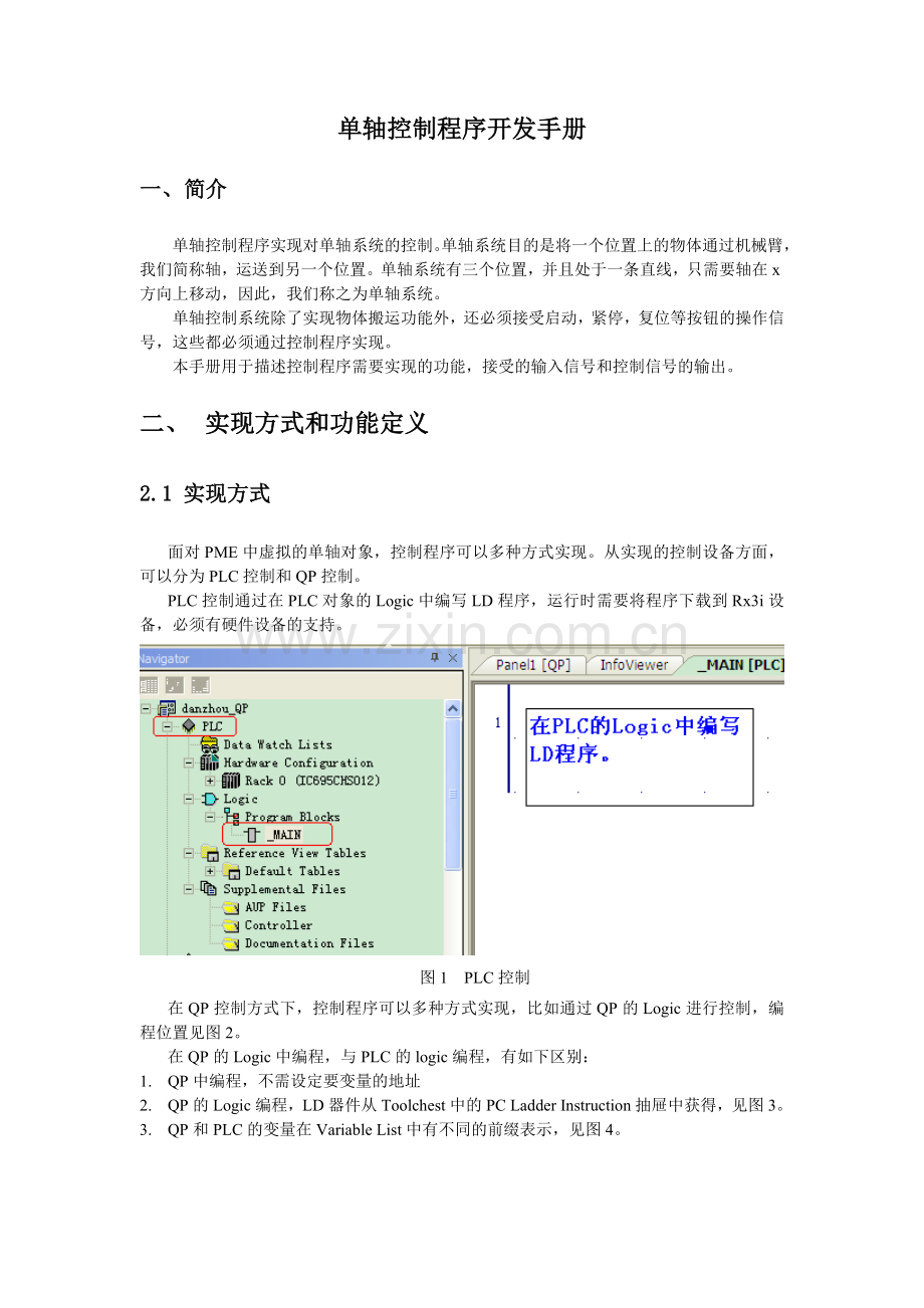 单轴控制程序开发手册.doc_第1页