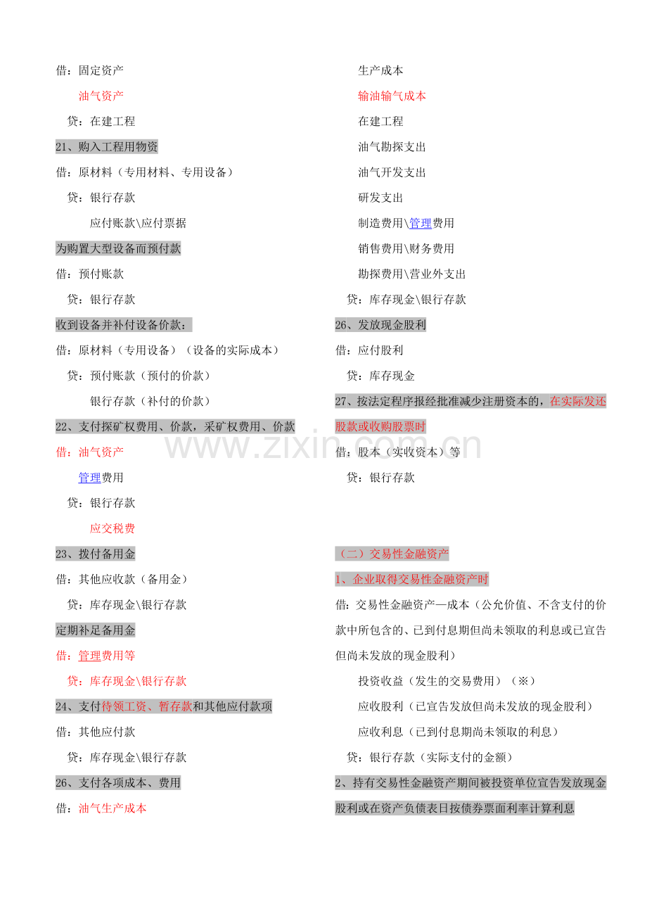 新会计准则下会计分录大全.doc_第3页