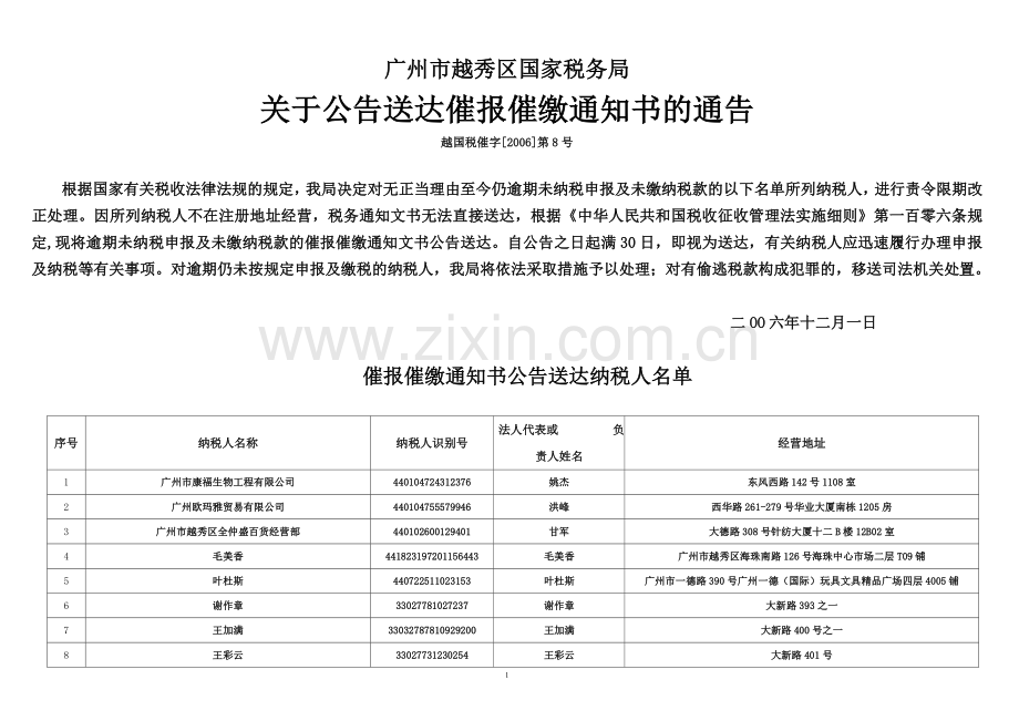 广州市越秀区国家税务局82326.doc_第1页