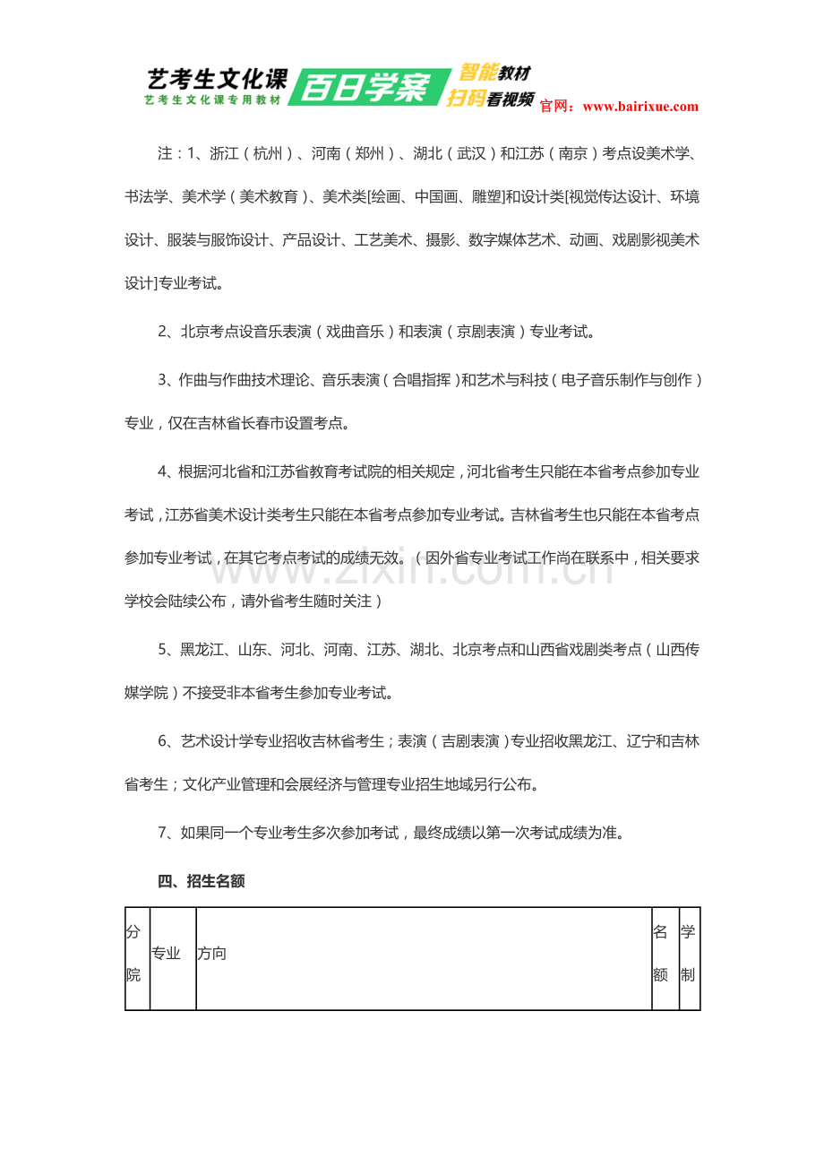 吉林艺术学院2016年艺术类招生简章.doc_第3页