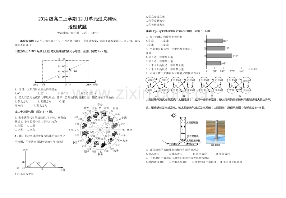 高二测试题.doc_第1页