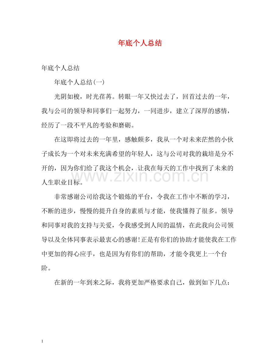 2020年底个人总结.docx_第1页