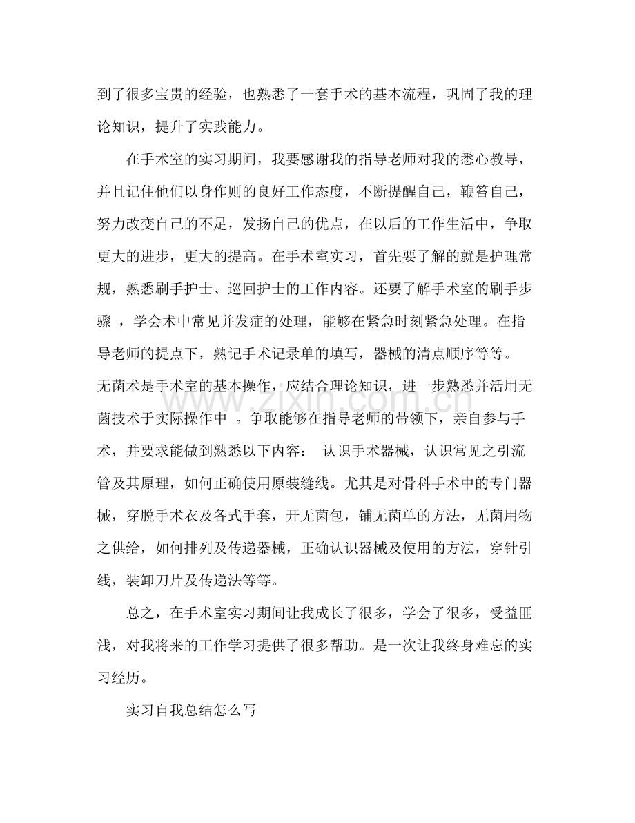 实习自我总结怎么写 .docx_第2页