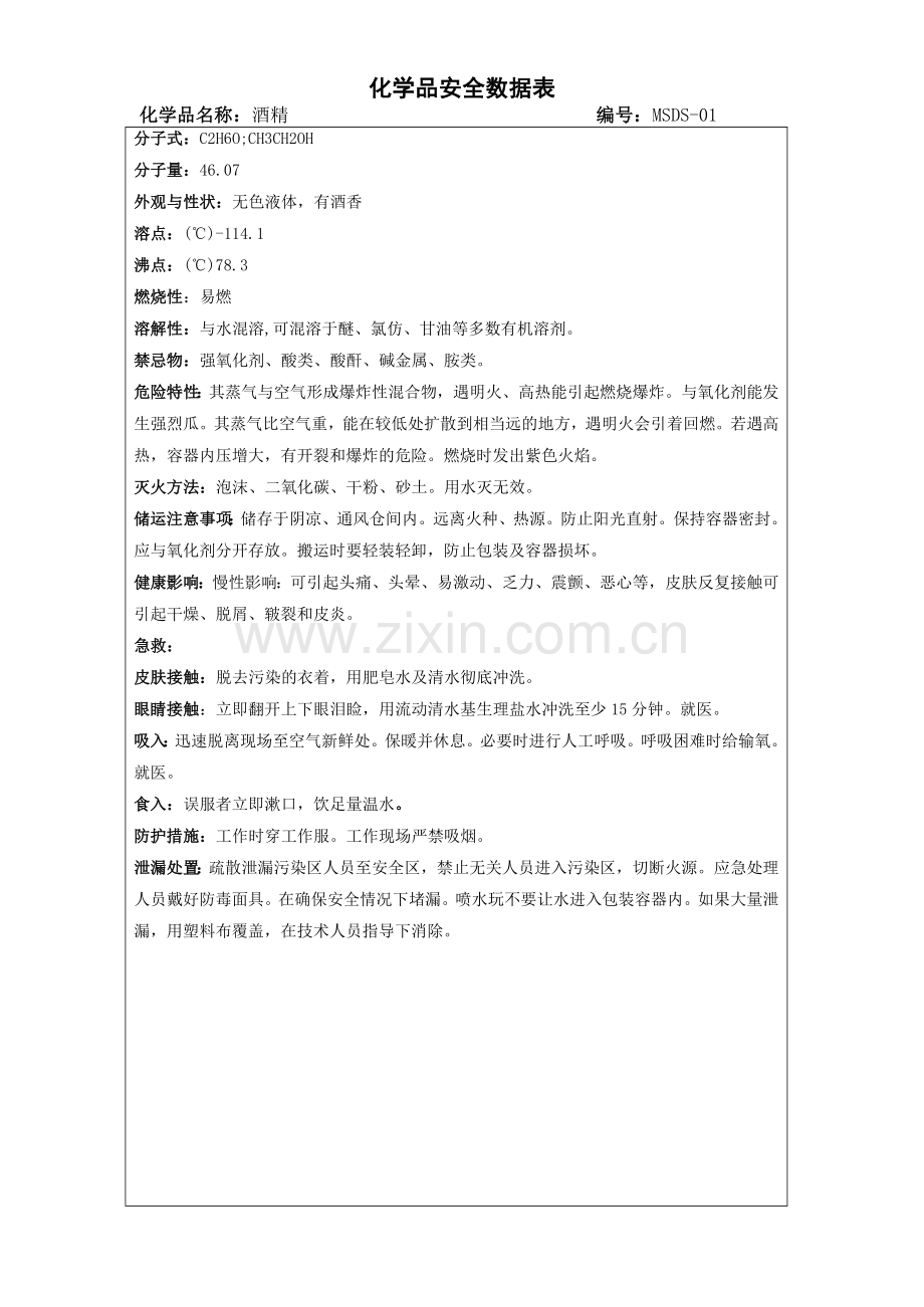 化学品安全数据表MSDS.doc_第3页