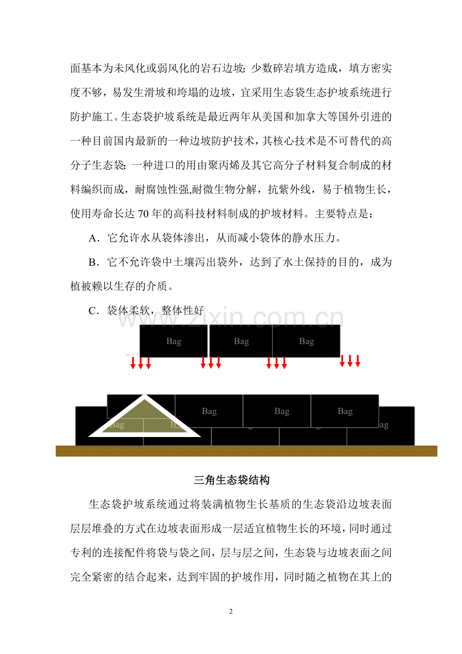 生态袋施工主要技术方案(含苗木).doc_第2页