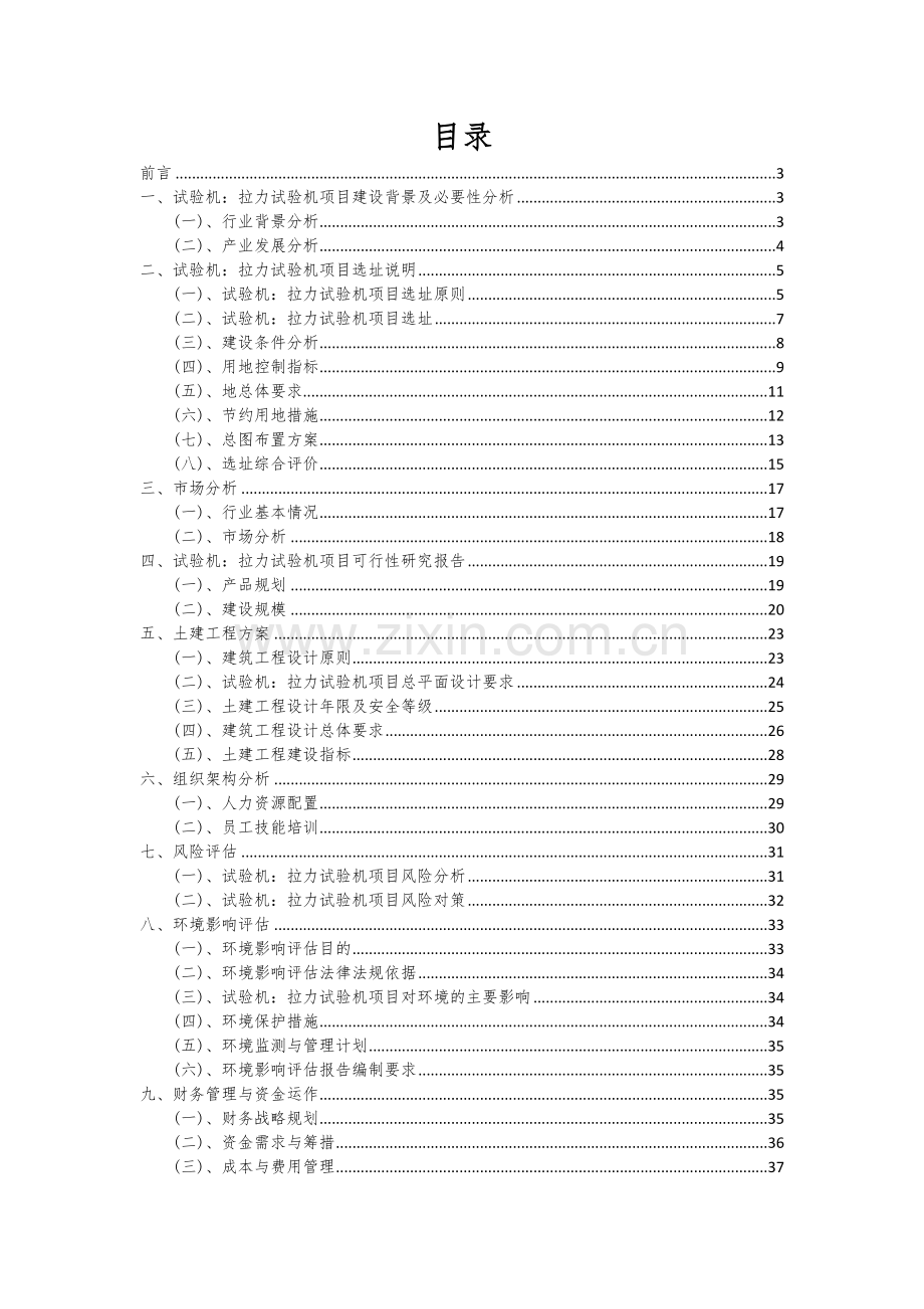 试验机：拉力试验机项目可行性分析报告.docx_第2页