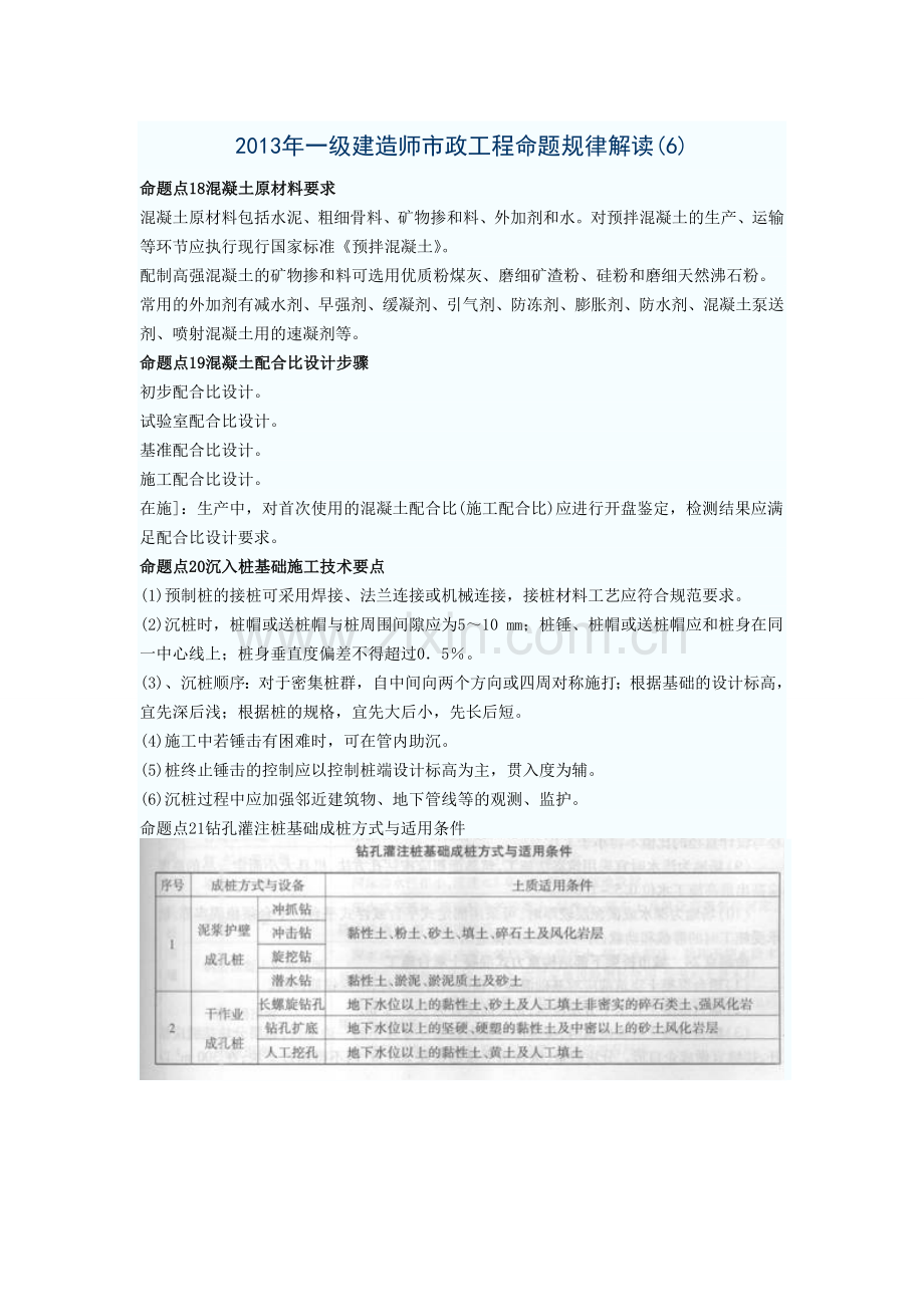 东学教育2013年一级建造师市政工程命题规律解读(5).doc_第1页