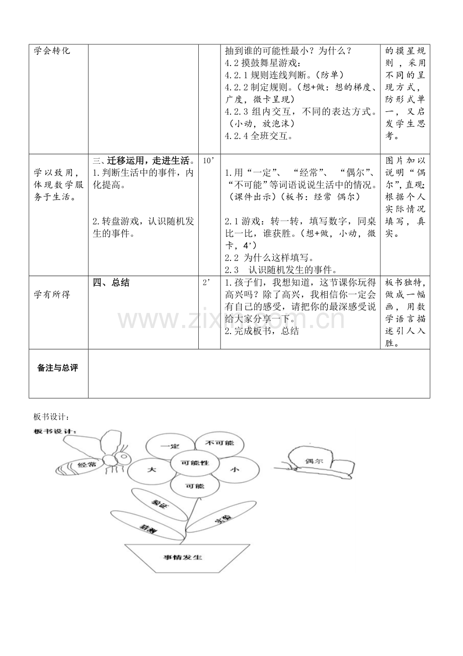 小学数学北师大2011课标版四年级《可能性》.doc_第2页