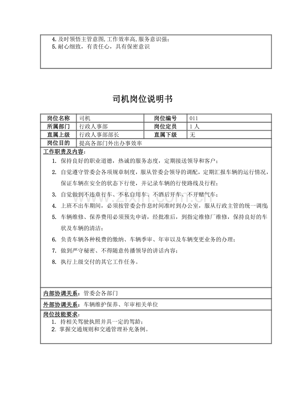 人事后勤部主任岗位职责.docx_第3页