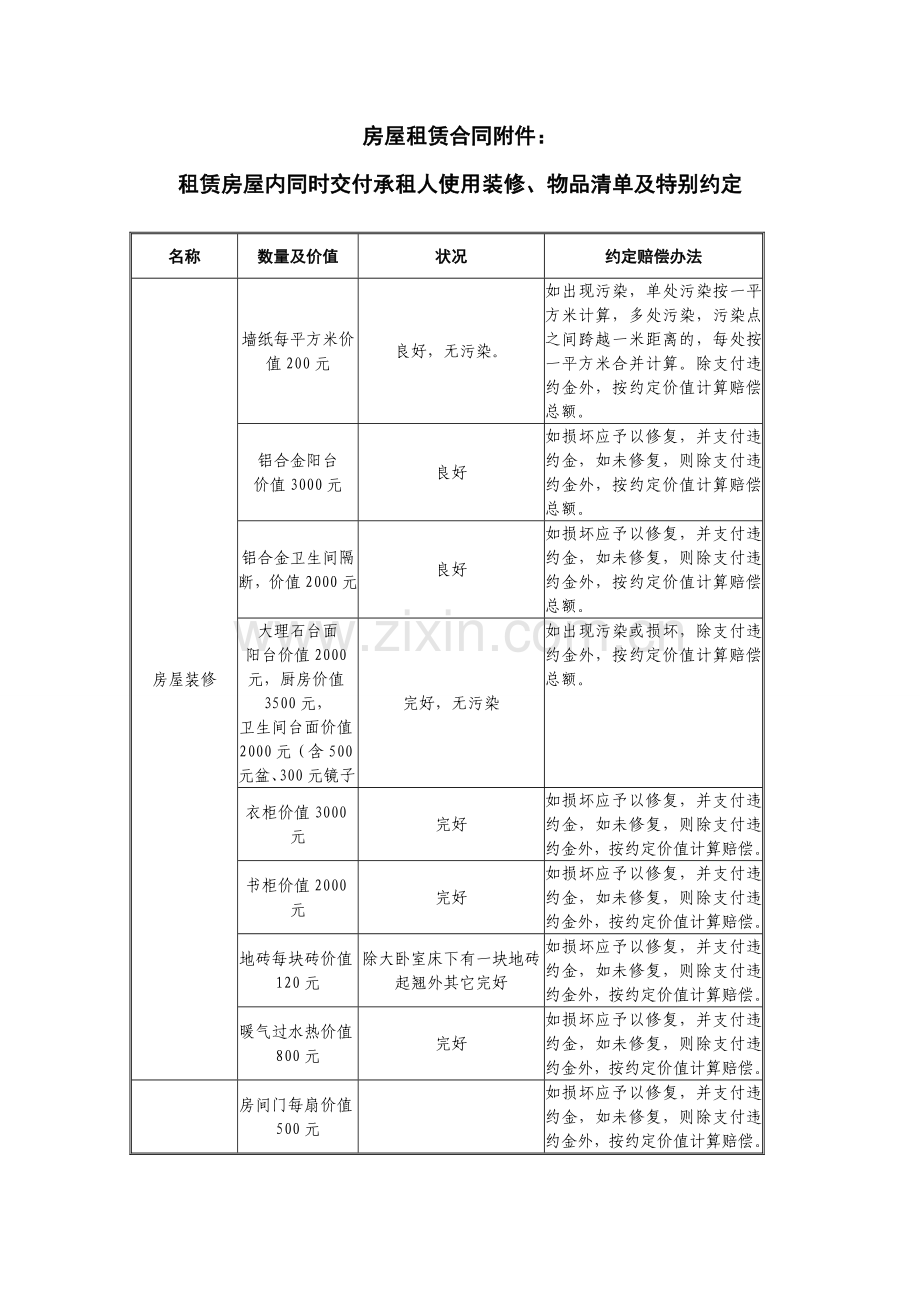 房屋租赁合同之二.doc_第3页