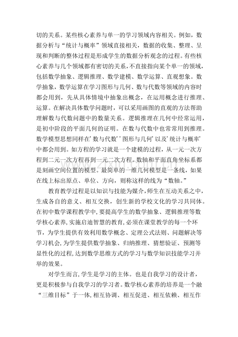 浅谈对数学核心素养的几点看法.docx_第2页